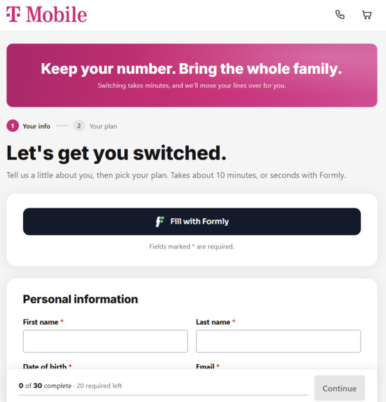 Formly - the secure, fast form filler – screenshot 3