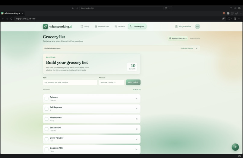 WhatsCooking.ai – screenshot 2
