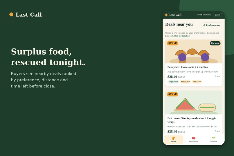 Food Waste Marketplace – screenshot 1