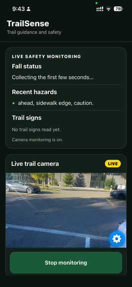 TrailSense – screenshot 1