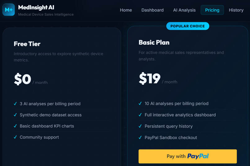MedInsight AI - Medical Sales Agent – screenshot 5