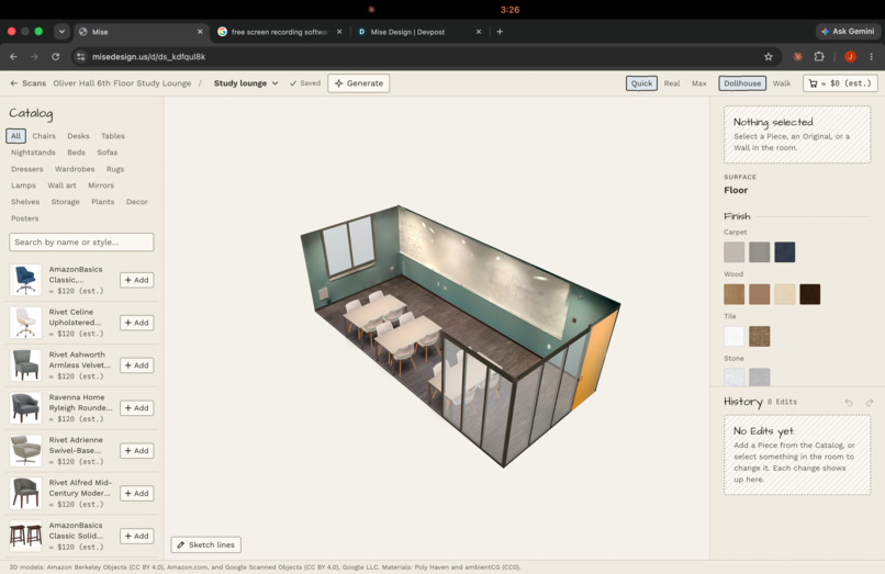 Mise Design – screenshot 2