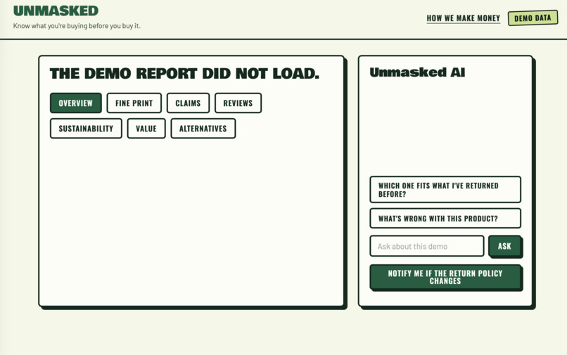 Unmasked – screenshot 5