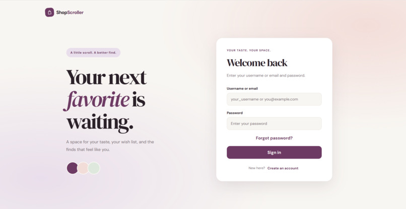 ShopScroll – screenshot 1