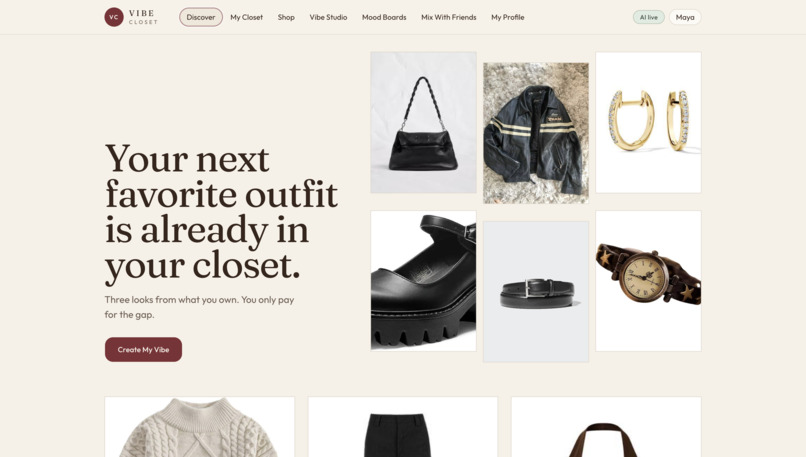 Vibe Closet – screenshot 1