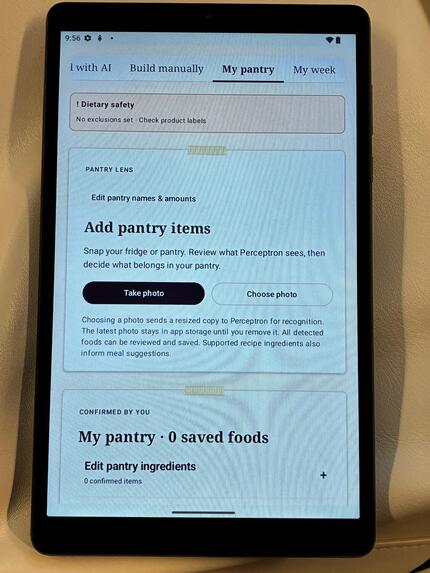 Recipe Wallet – screenshot 1