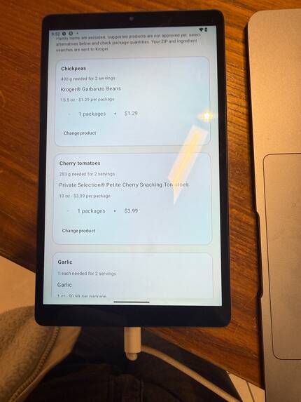 Recipe Wallet – screenshot 2