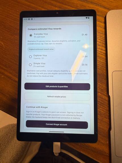 Recipe Wallet – screenshot 9