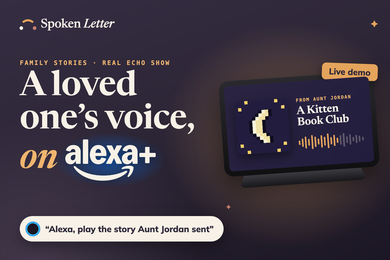 Spoken Letter for Alexa+ – screenshot 1