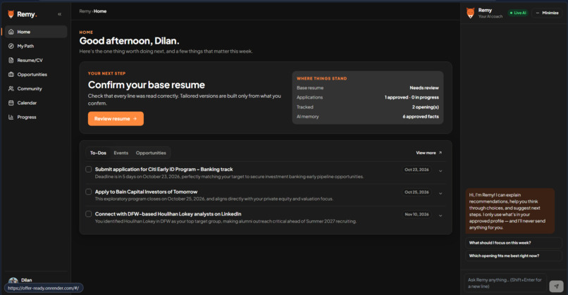 Remy - Job Search Case – screenshot 3