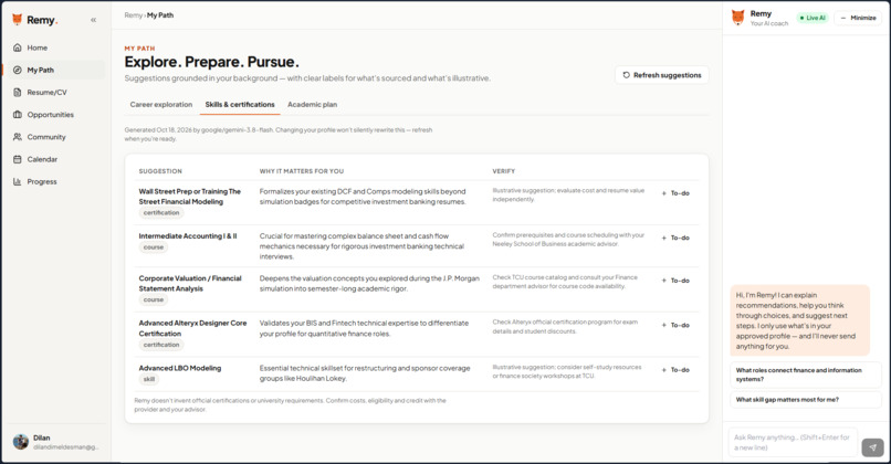 Remy - Job Search Case – screenshot 4