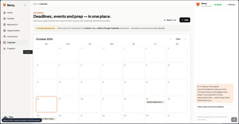 Remy - Job Search Case – screenshot 9