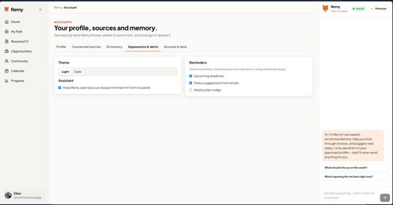 Remy - Job Search Case – screenshot 12