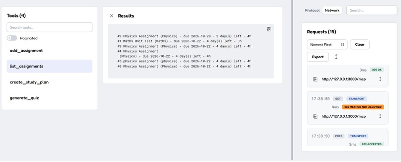 CampusPilot MCP – screenshot 4