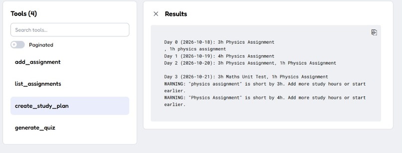CampusPilot MCP – screenshot 5