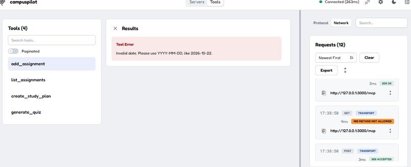 CampusPilot MCP – screenshot 7