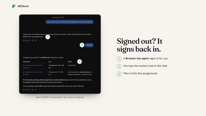MCParrot – screenshot 5