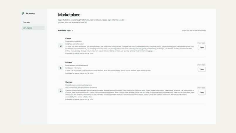 MCParrot – screenshot 6