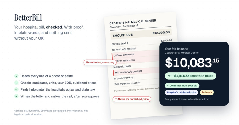 BetterBill – screenshot 1
