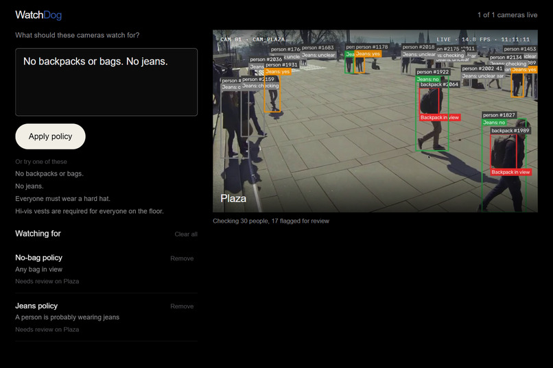 WatchDog – screenshot 1