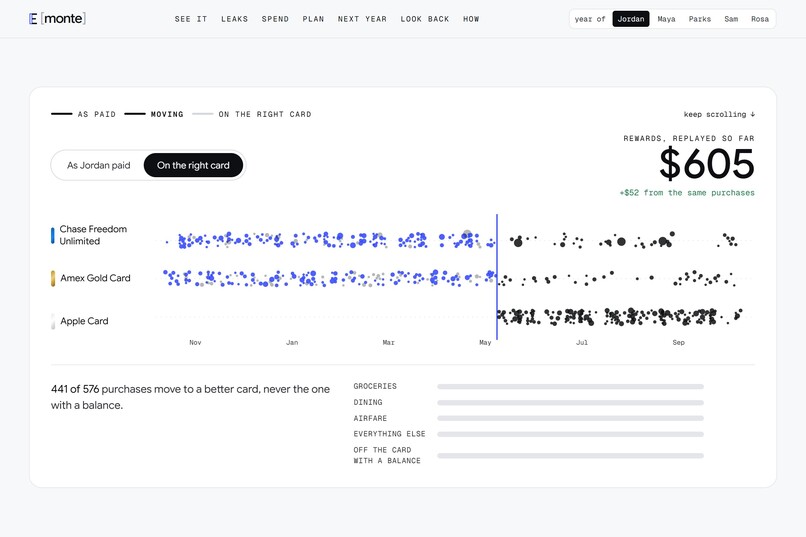 Monte – screenshot 5