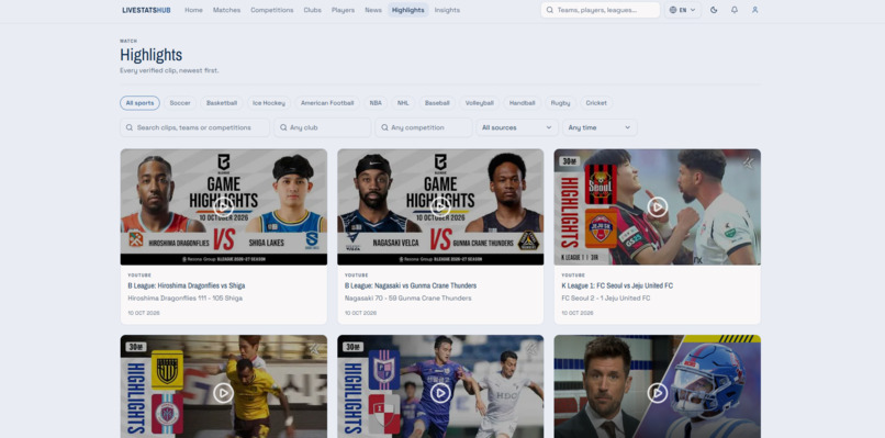 LiveStatsHub – screenshot 5