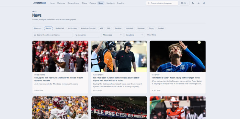 LiveStatsHub – screenshot 6