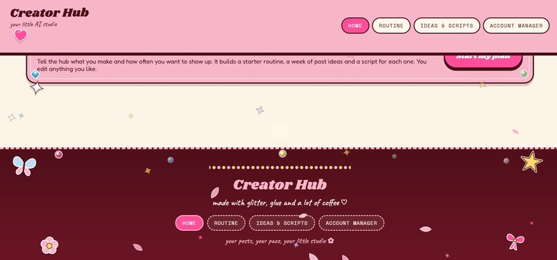 Creators hub – screenshot 3