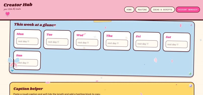 Creators hub – screenshot 7