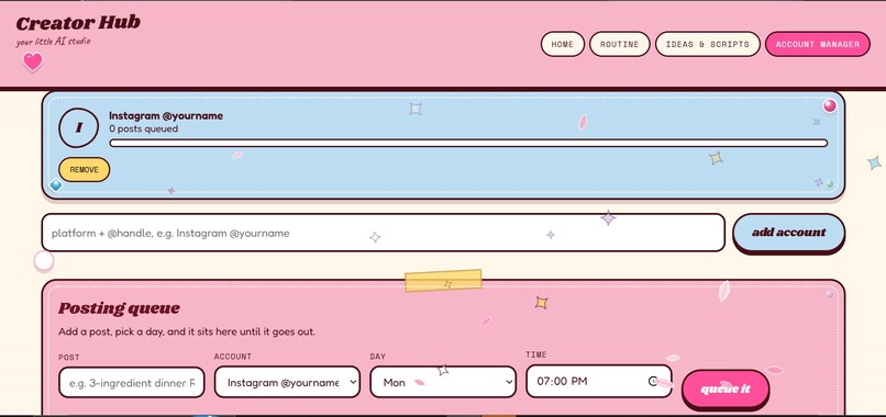 Creators hub – screenshot 10