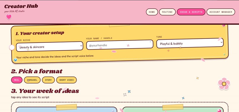 Creators hub – screenshot 14