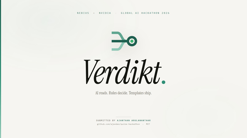 Verdikt – screenshot 1