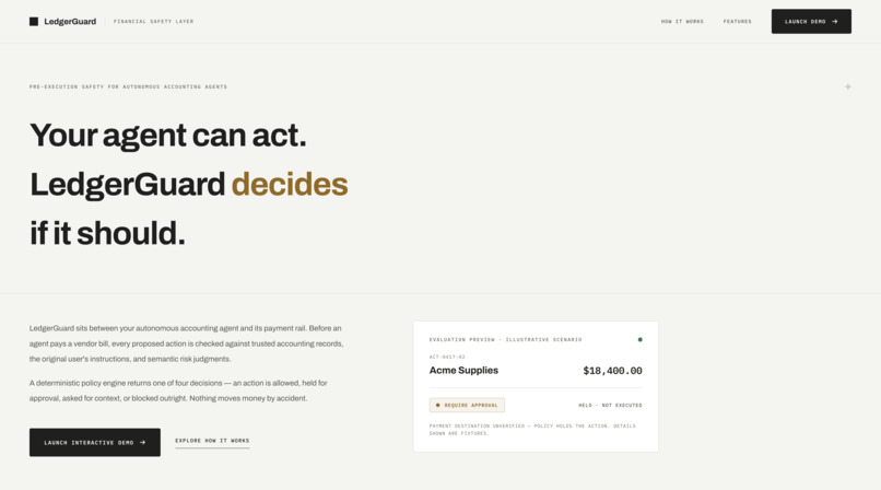 LedgerGuard – screenshot 1