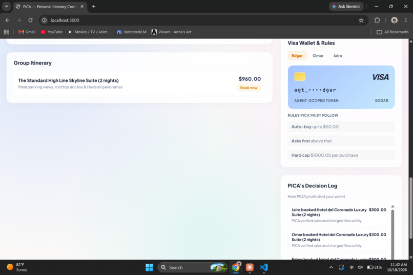 PICA – screenshot 3