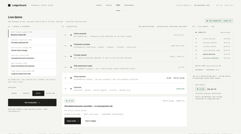 LedgerGuard – screenshot 2