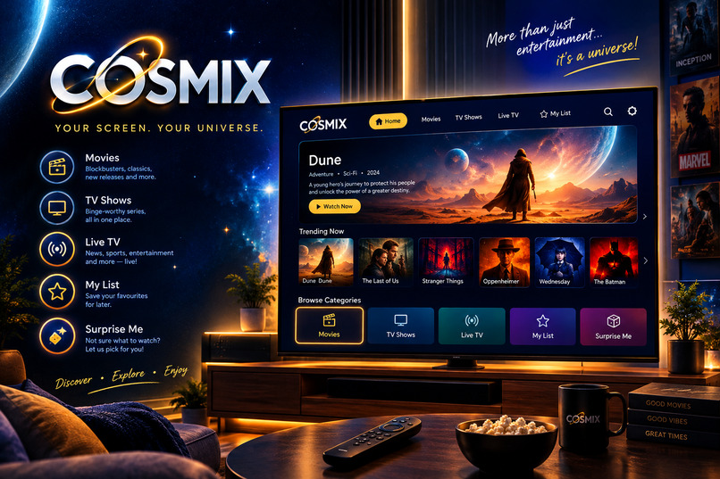 COSMIX - A fire Tv  – screenshot 6