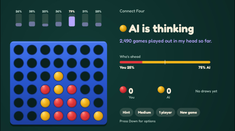 Connect Four AI for Fire TV – screenshot 1