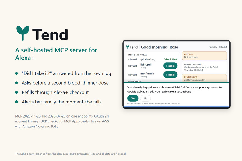 Tend – screenshot 1