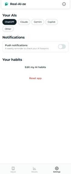 Real-AI-ze – screenshot 3