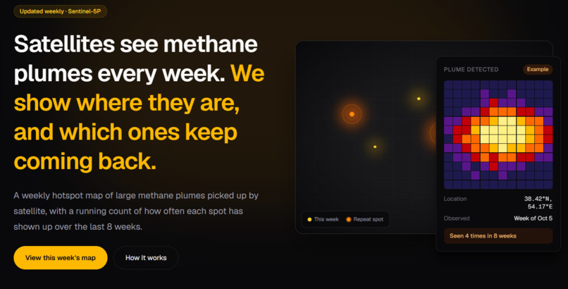 MethaneWatch – screenshot 3