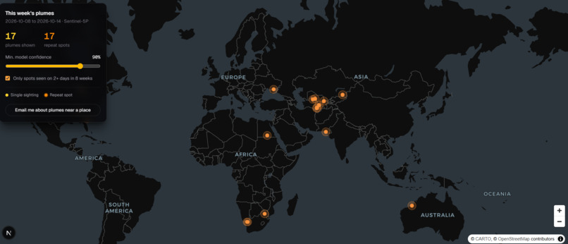 MethaneWatch – screenshot 4