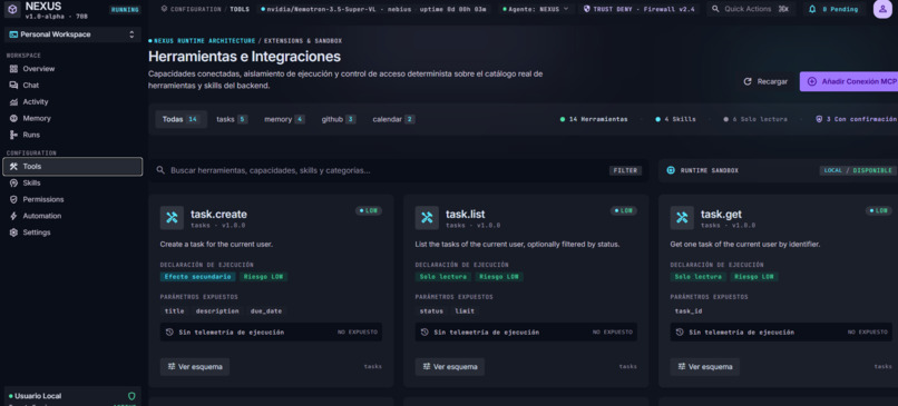 NEXUS — Personal AI Operating System – screenshot 6