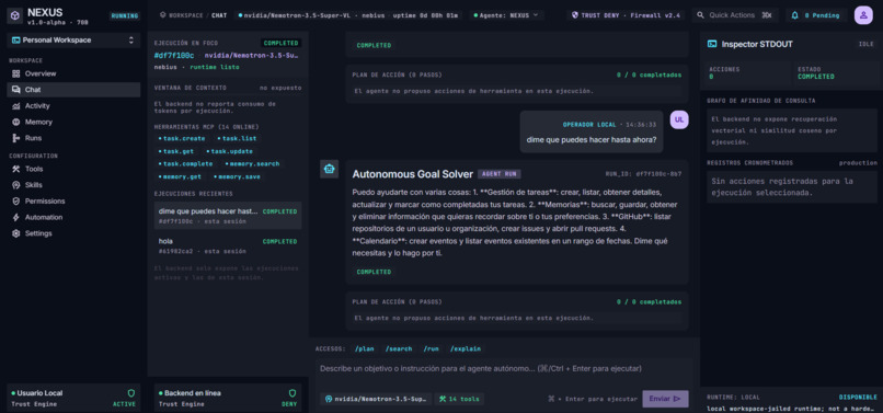 NEXUS — Personal AI Operating System – screenshot 7