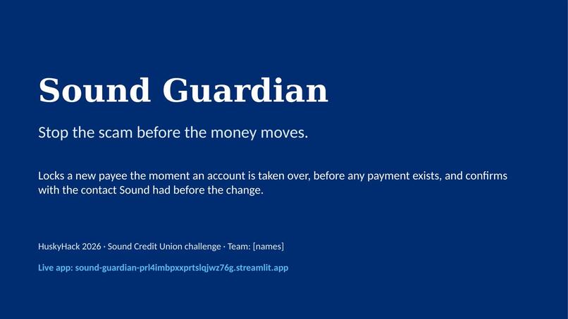 Sound Guardian – screenshot 1