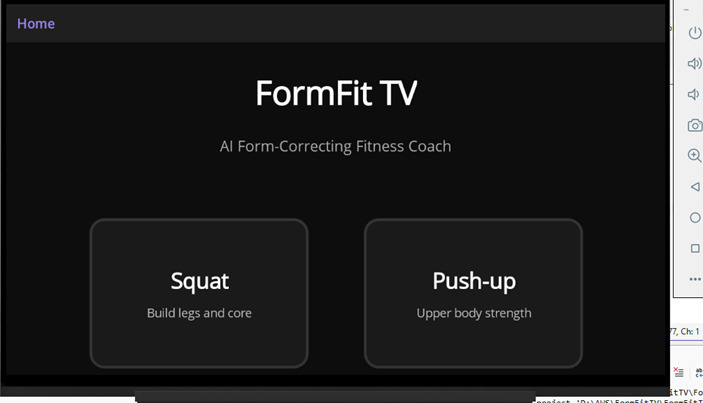 FormFit TV – screenshot 2