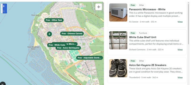 CampusSwap – screenshot 2