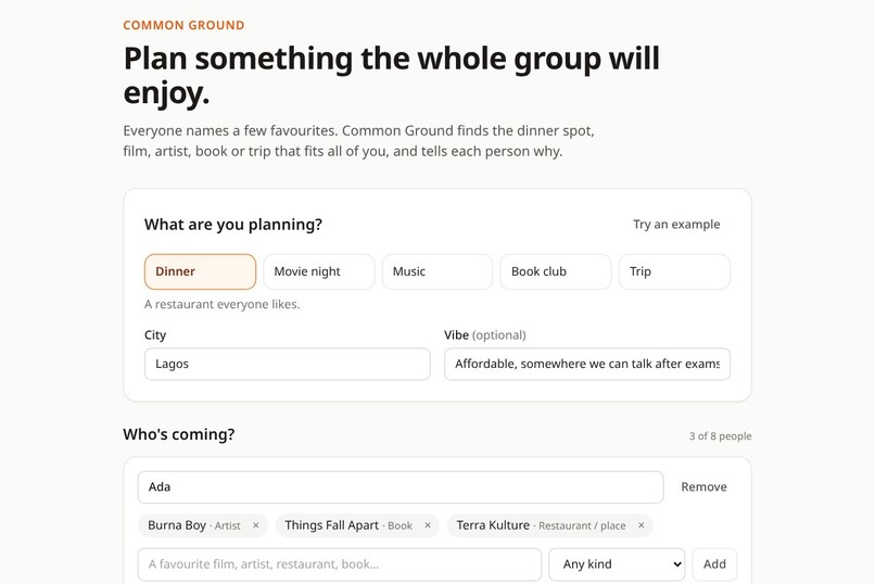 Common Ground – screenshot 1