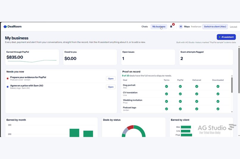 DealRoom – screenshot 2