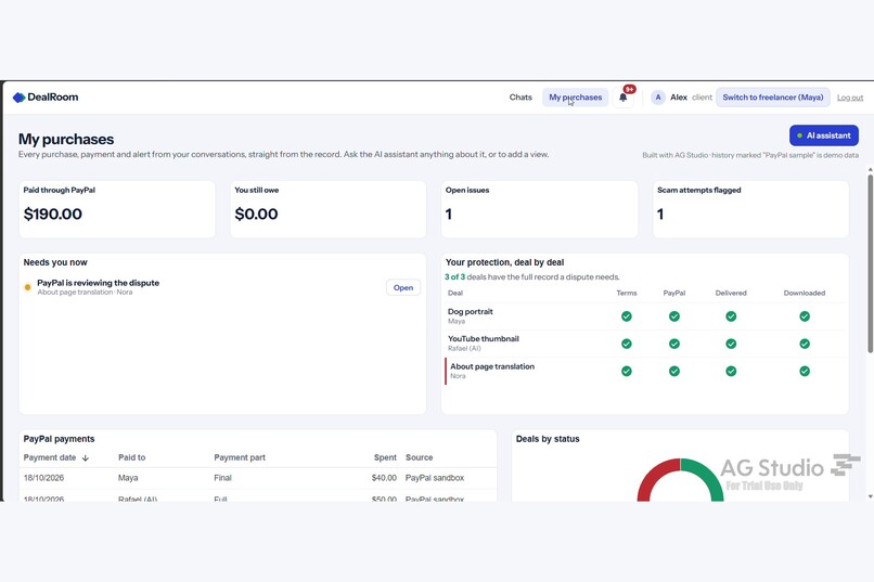 DealRoom – screenshot 4