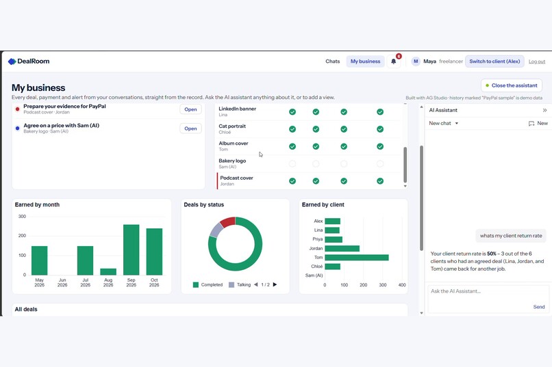 DealRoom – screenshot 3